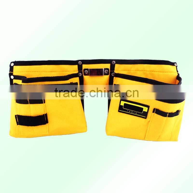E7017 small yellow duoble tool belt bag