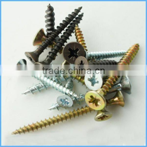 Zinc Coated chipboard Screw for fibreboard