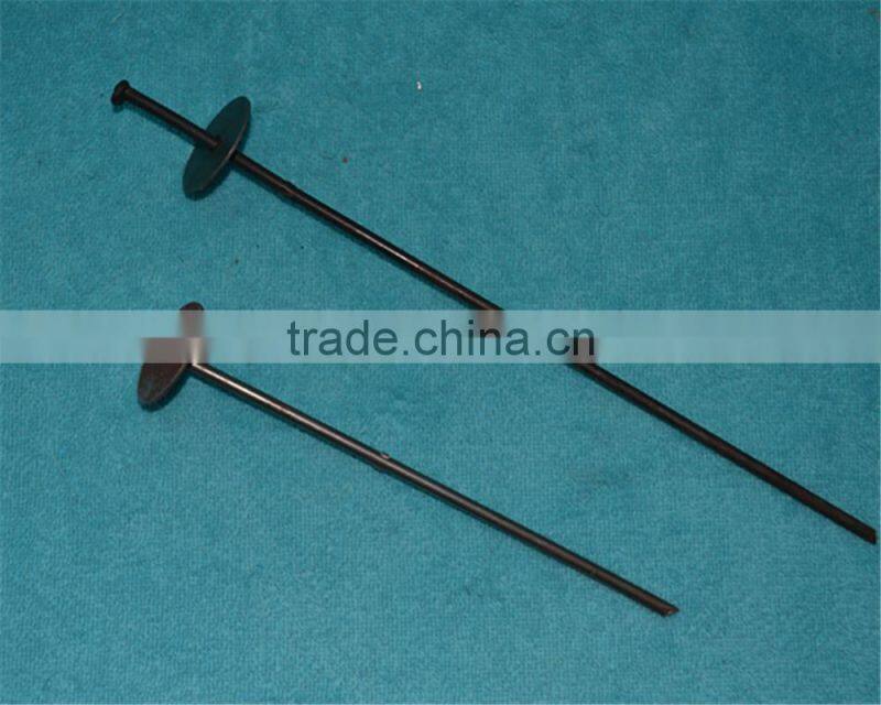 Landscape fabric stakes