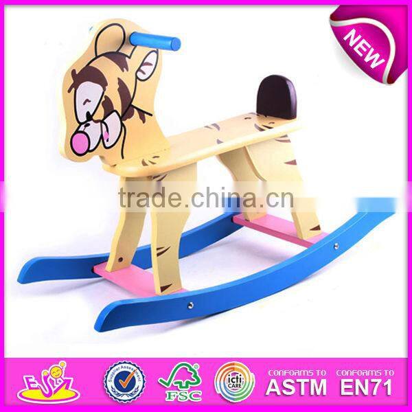2015 hot sale wooden ride on toys,popular rocking horse wooden decorative,hot sale wooden rocking horse W16D015