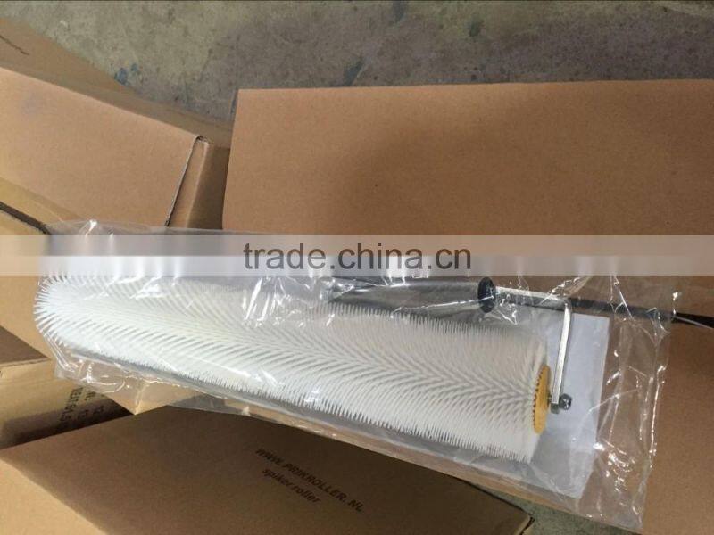aluminium handle epoxy flooring spike roller