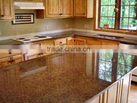 granite tropical brown countertop