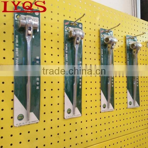 CRV head carbon steel handle ratchet podger wrench