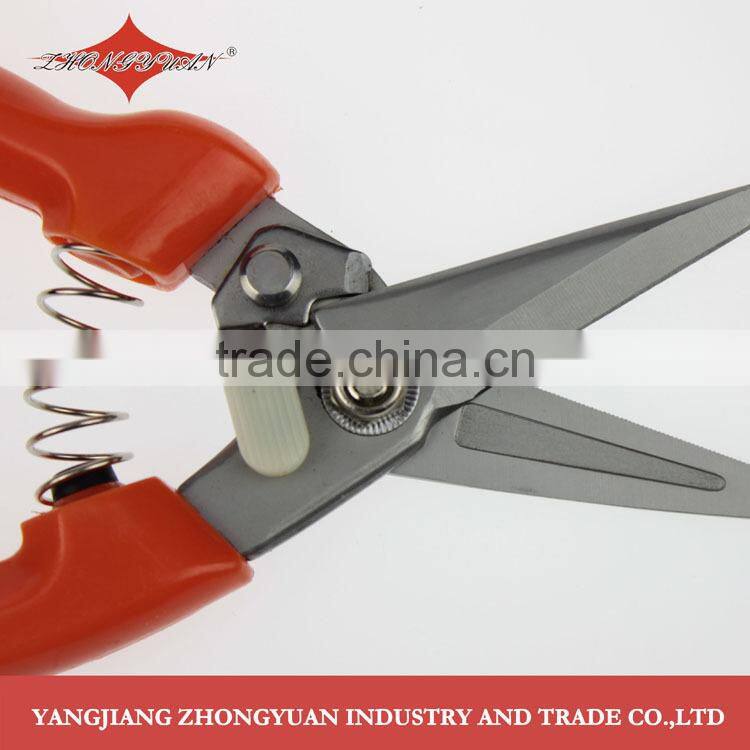 8 inches stainless steel pruning shears garden