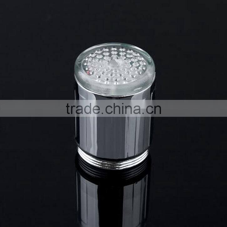 Led Water Faucet light 7 colors Changing Quick Flashing Shower Stream glow led water tap faucet ftic Water Stream Spout Sink Tap