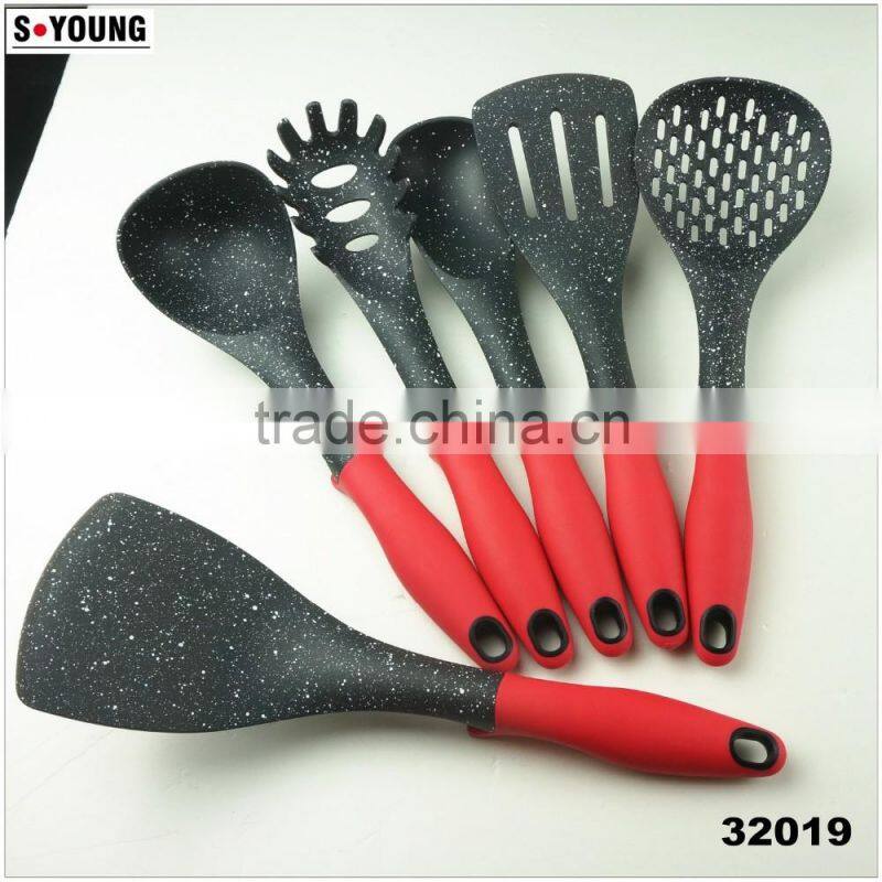 32019 nylon kitchen tools with silicone handle