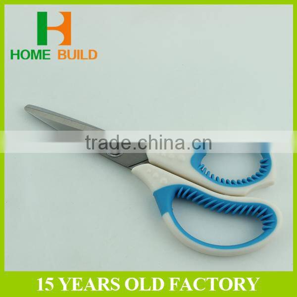 Factory price HB-S7101 Soft Grip Handle Scissors For Household
