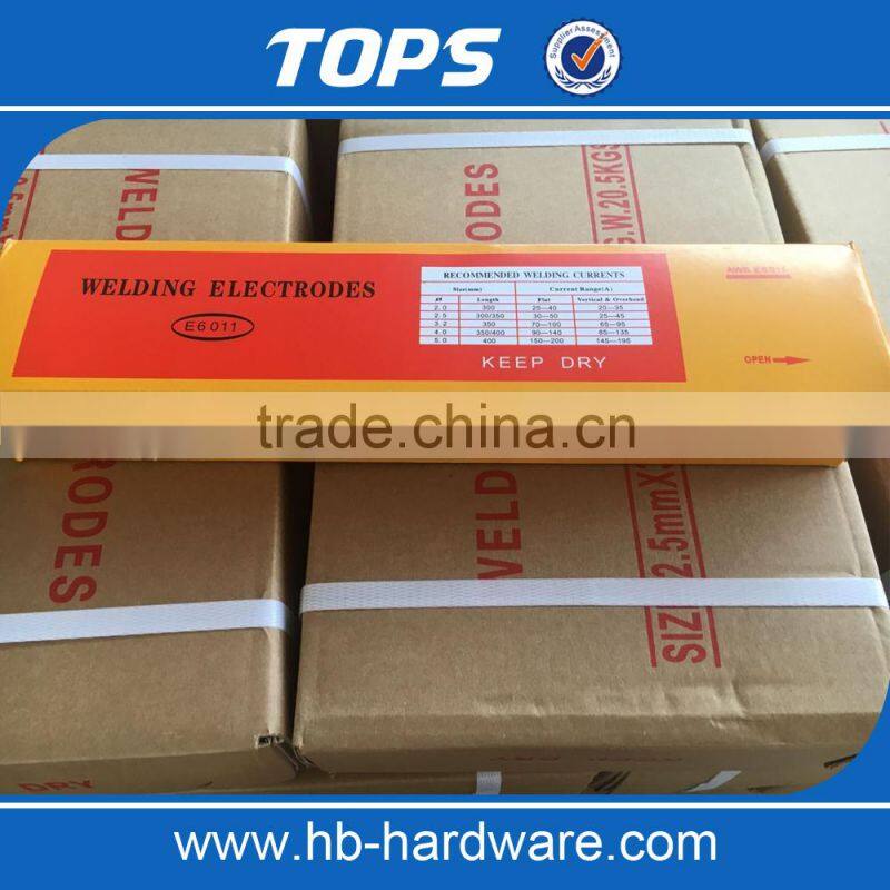 Welding rods E6013 welding electrode for carbons steel welding work