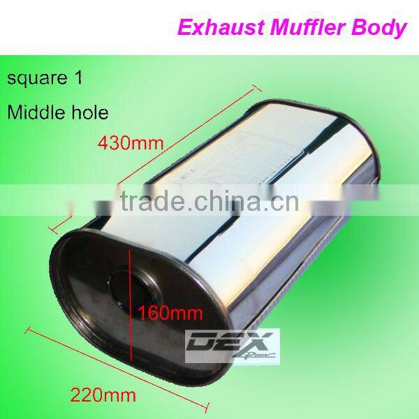 car universal exhaust system muffler body