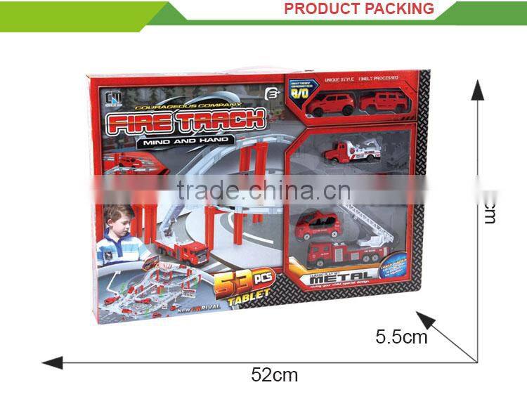 High quality electric city set alloy toys rail car track