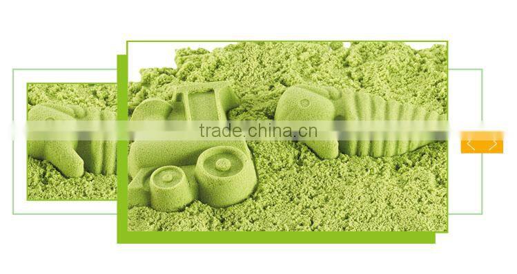 Hot sale diy intelligent games magic smart color sand for kid
