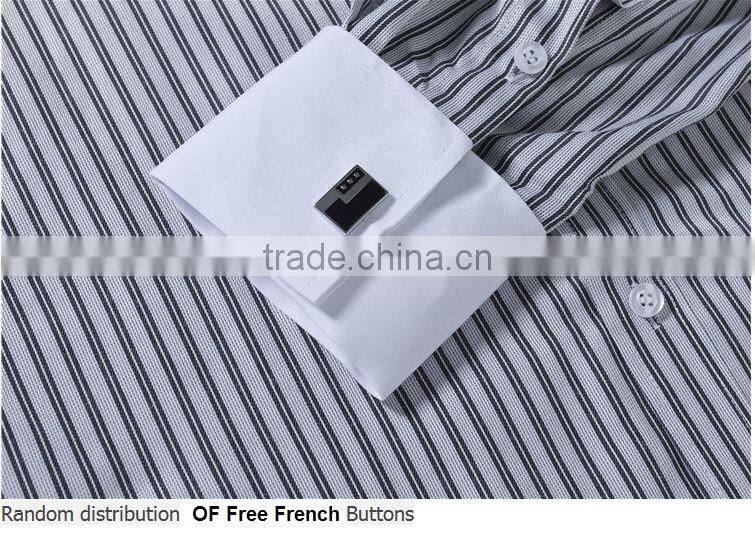 ZX OEM Mens Dress Shirts Italian style mens shirt with custom label
