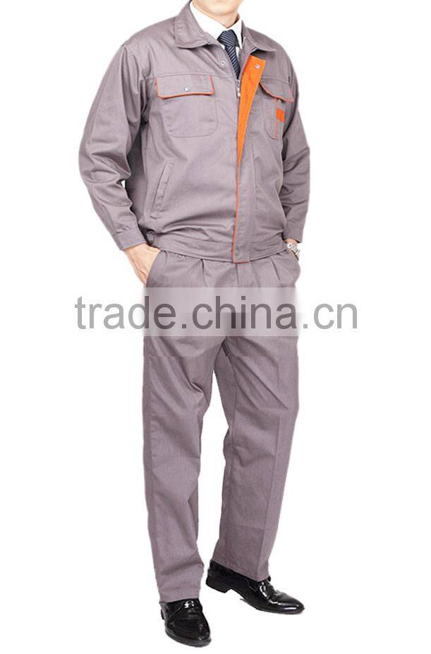 2017 OEM wholesale unisex garage overall uniforms workwear
