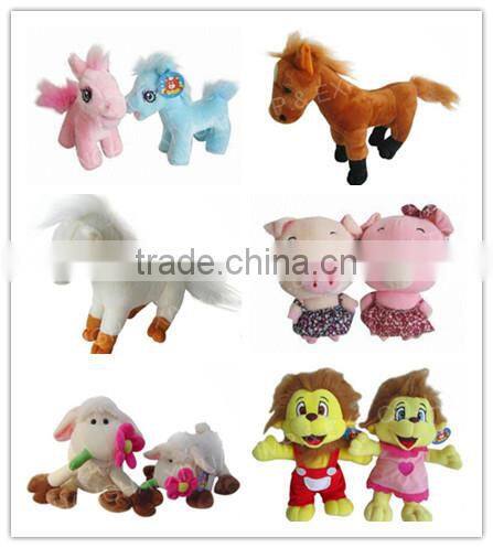 Crane machine toys farm animals plush chicken stuffed toys