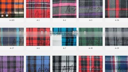 Flannel checked shirts man custom flannel shirts