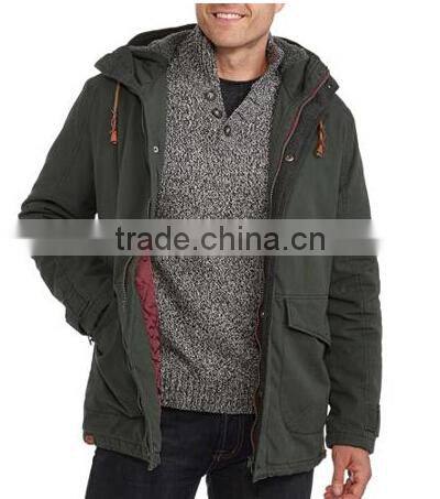 Men's Hooded Fisherman Jacket