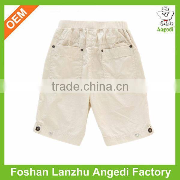 New style pants boy pants with side buttons