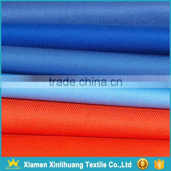 Best Quality 240gsm TC 65% Polyester 35% Cotton Twill Fabric for Clothing