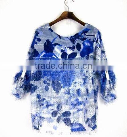 European lady loose fashion sweater