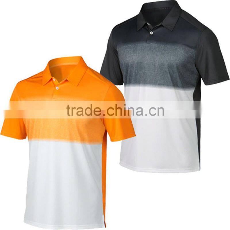 Custom Sublimated Golf Mens Polo Shirt