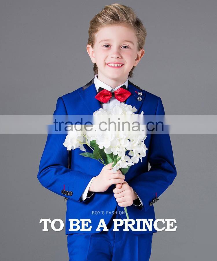 ELPA NXB0075 formal designer slimming wholesale black 3 piece kids boys suits