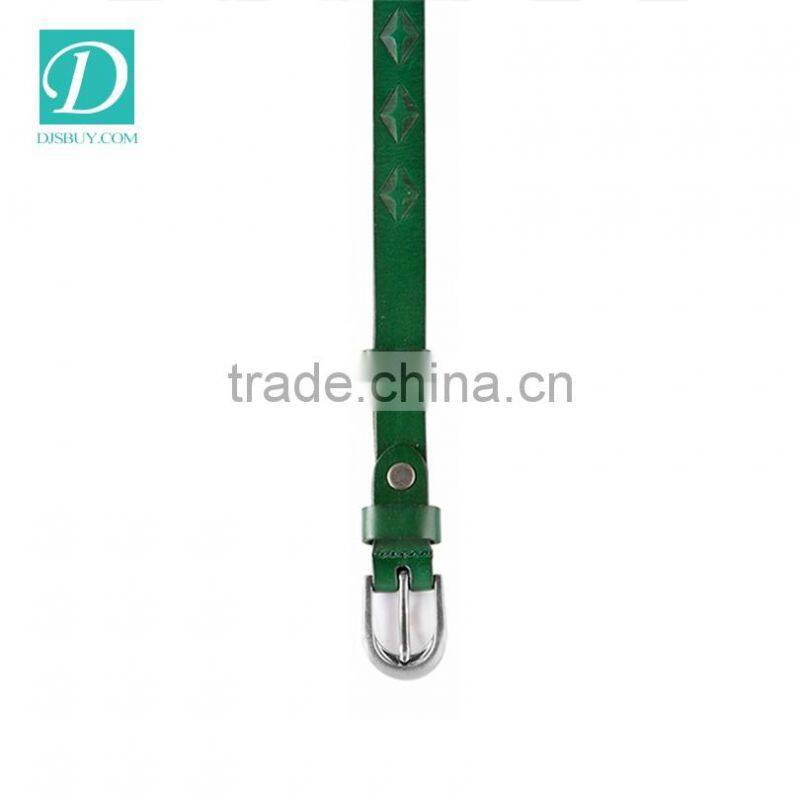 Black Colors Belts for Women Alloy Pin Buckle Genuine Leather Strap Casual Striped belt