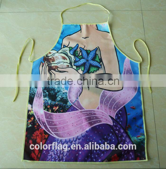 heat transfer printing 65/35poly cotton apron