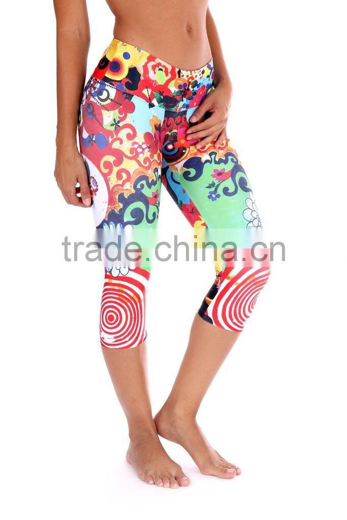 Cheap womens printed leggings best yoga pants for women
