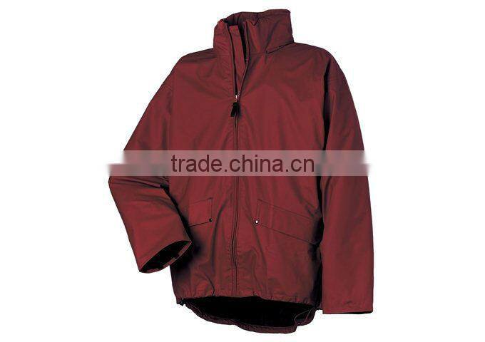 lightweight knitted polyester waterproof jacket