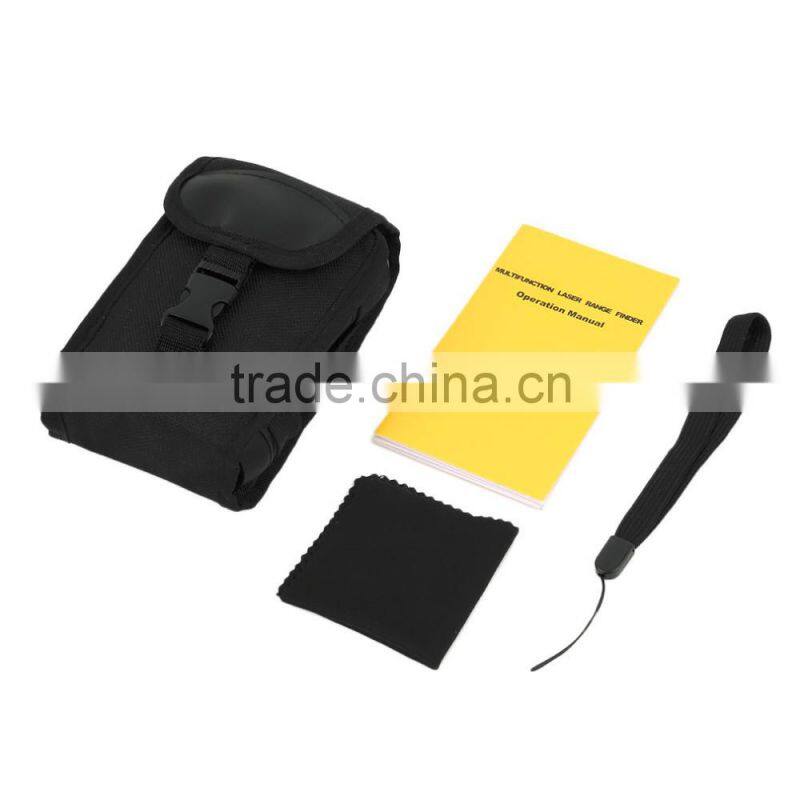 2017 New Arrival 6x22mm Multifunction Laser Range Finder Telescope 600m Hunting Golf Distance Gift