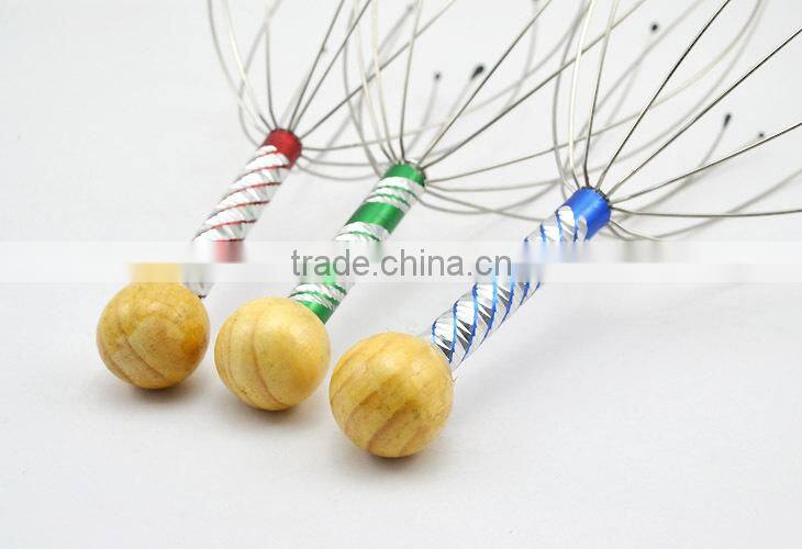 Hot sale promotional stress release head scalp massager octopus design