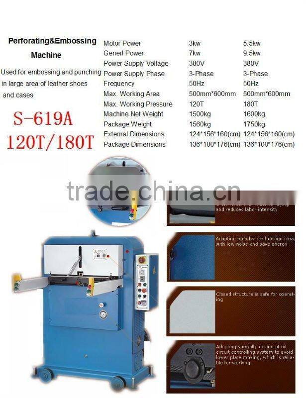 Perforating &Embossing machine