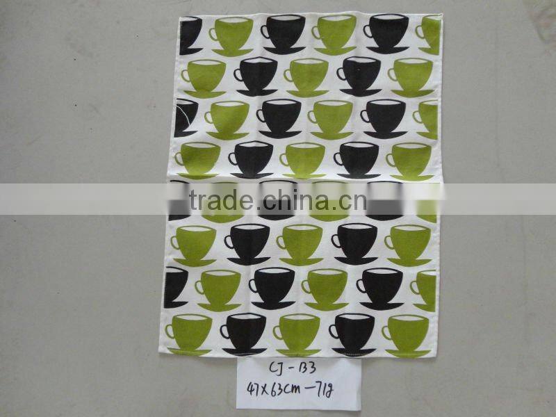 screen printed tea towel