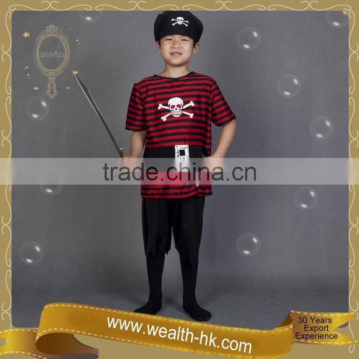 Halloween Cosplay Kids Pirate Costume