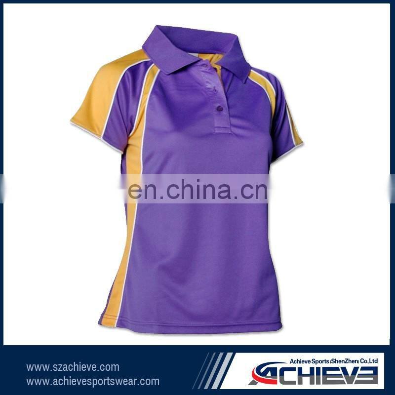 multicolored 100 polyester brand darts polo shirts wholesale