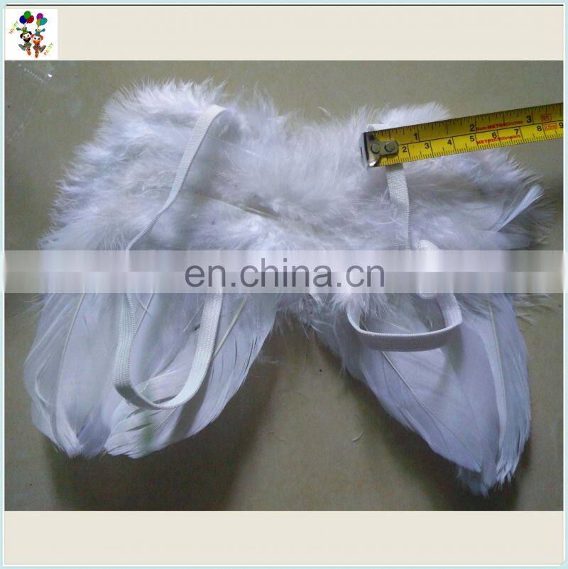 Babies Toddlers Small White Feather Angel Wings HPC-0855