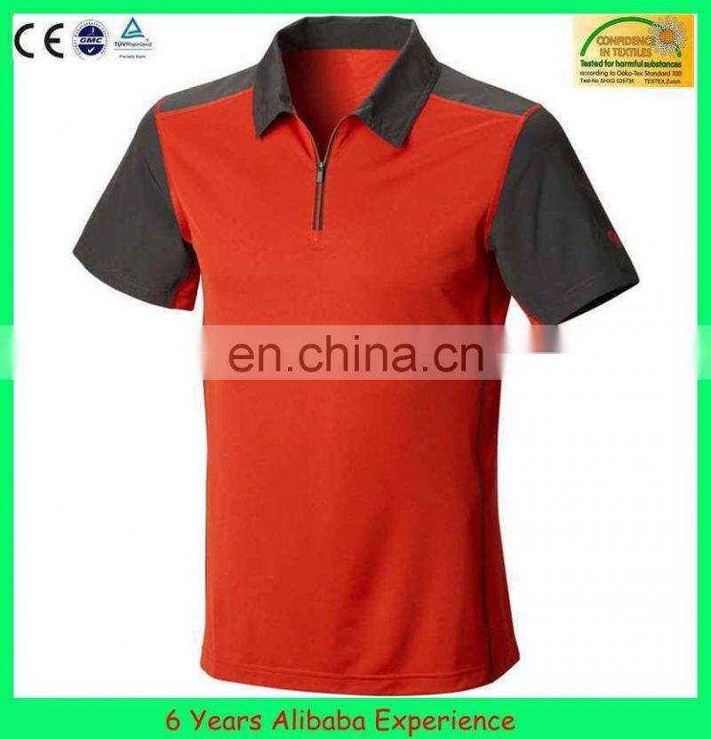 2016 high quality custom polo color combination polo shirt
