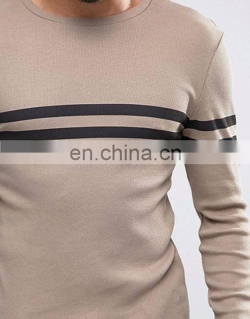 Wholesale factory price men t-shirt/long sleeves high quality t-shirt