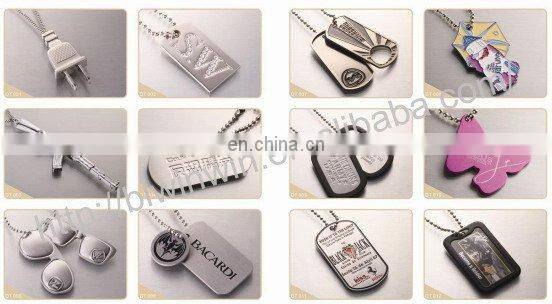 crimping custom logo dog tags