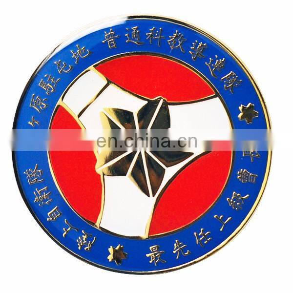 Zinc alloy imitation hard enamel souvenir coin factory