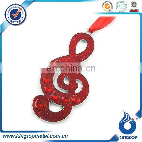 hot sale metal musical notes decoration hanging ornaments
