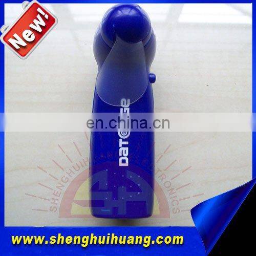 hot selling mini portable handheld small fan with custom flash message
