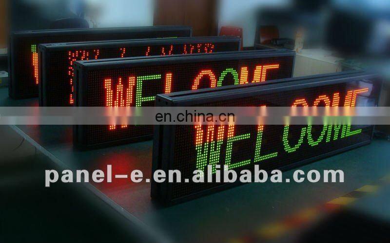 Alibaba express programmable led moving sign for china manufacturer