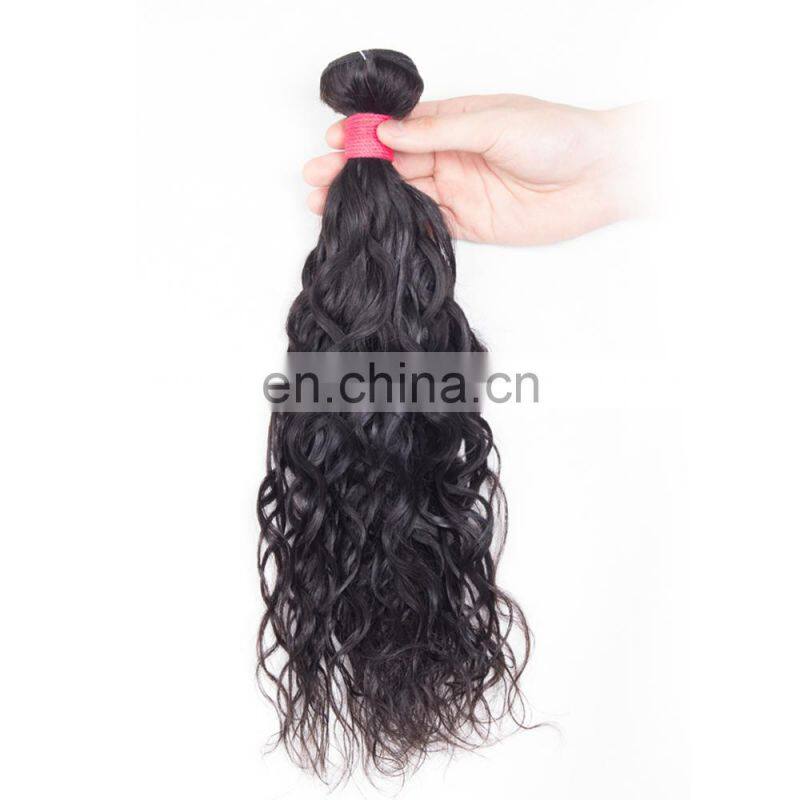 Alibaba wholesale virgin natural human hair extensions bundles for black women