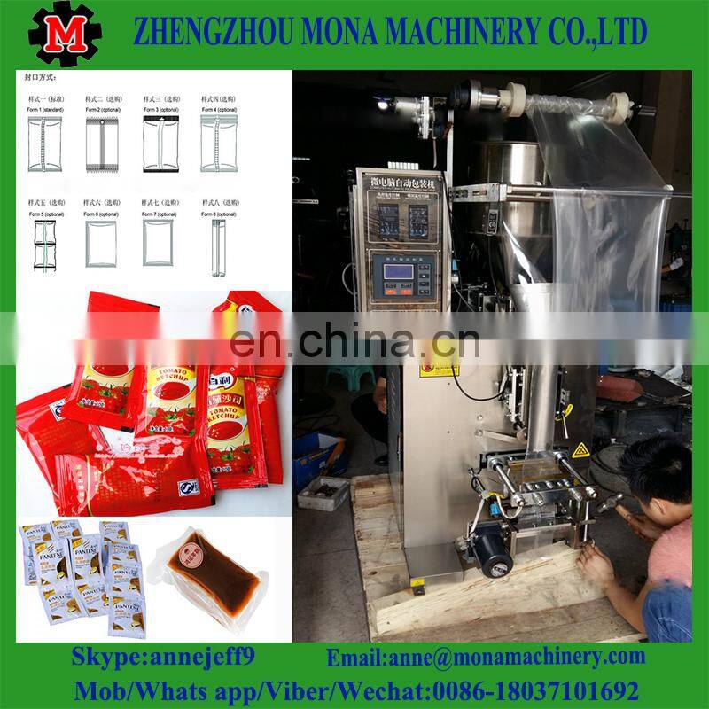 Automatic sachet bag liquid filling packing machine/water milk beverage vinegar liquid automatic water pouch packing machine
