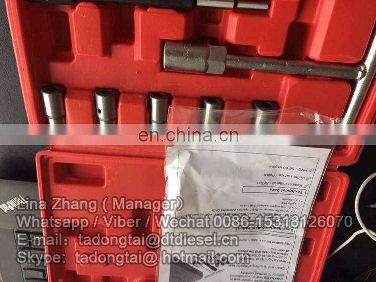 Diesel injector seat cutter set