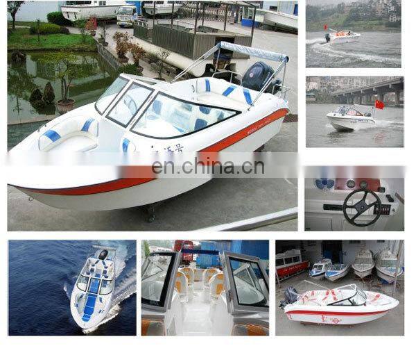 CE Certificate 10 Seat Fiberglass Sport Boat