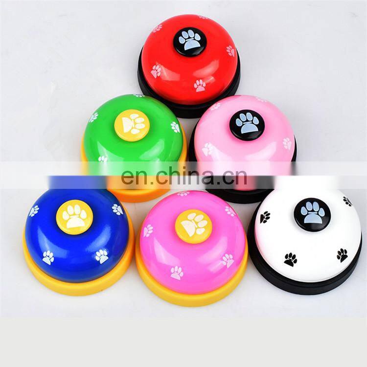 Wholesale Paw print training cat dog potty pet dog training bells