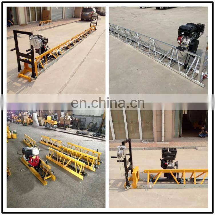 concrete leveling tools of construction machine used in concrete floor