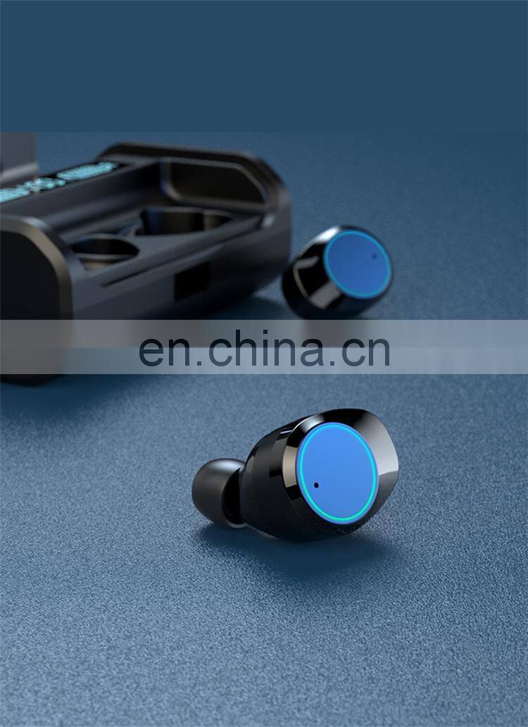 Smart Touch HIFI Headset Waterproof mini tws earbuds with LED Display Large Capacity Battery Case